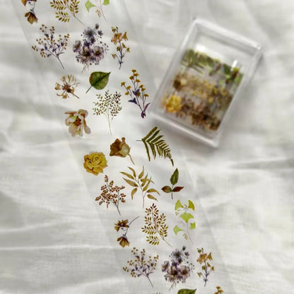 1 STUK 100cm. Bloem Nagelfolies voor Transfer Papier Bloemenstickers.