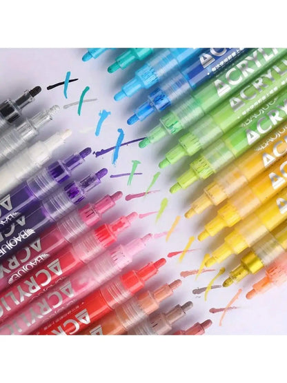 Nail Art Markers™ | BOLD - Stift (& FINE - Liner)| Creatieve Nagellak - voor strakke lijnen én volledige kleurvlakken