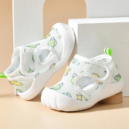 Merk Baby Sandalen Zomer Nieuwe 0-3y Baby Wandelschoen Licht Gril Sandalen Anti Slip Zachte Zool Jongen Schoen Populaire Groothandel Kid Schoenen