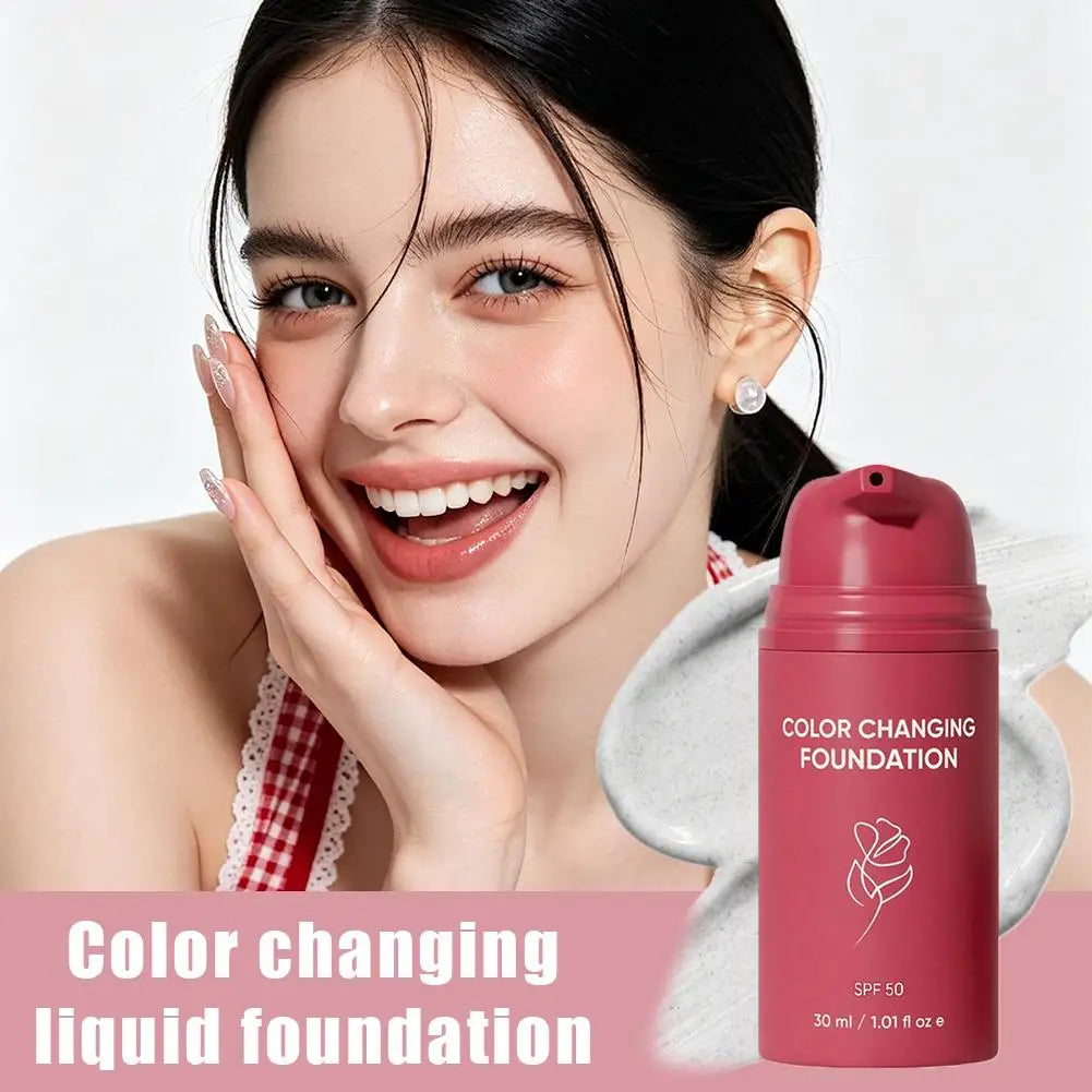 Kleurveranderende Foundation SPF50 - Altijd de Juiste Tint