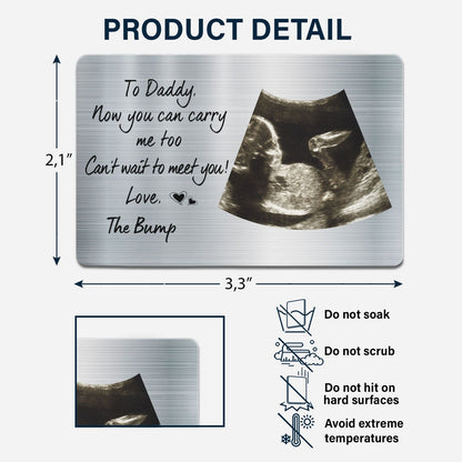 MI'VORA Papa & Ik™ – Aluminium Fotokaart