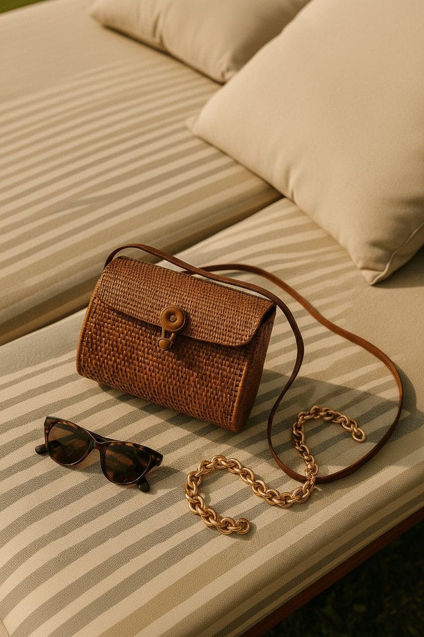 MI’VORA Nusa Lembongan Rotan Tas uit Bali