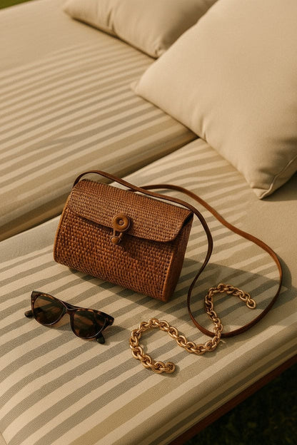 MI’VORA Nusa Lembongan Rotan Tas uit Bali