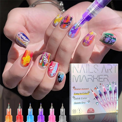 Nail Art Markers™ | Creatieve nagellak pennen | tot wel 65% KORTING!