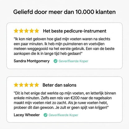 MI'VORA Velvet X4 Pro Elektrische Voetvijl
