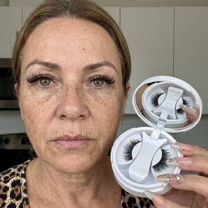 MI'VORA MangaLash™ | Luxe herbruikbare magnetische wimperset, zonder lijm