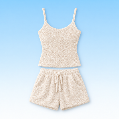 MIVORA CozyCloud winterpyjama, top en broekje