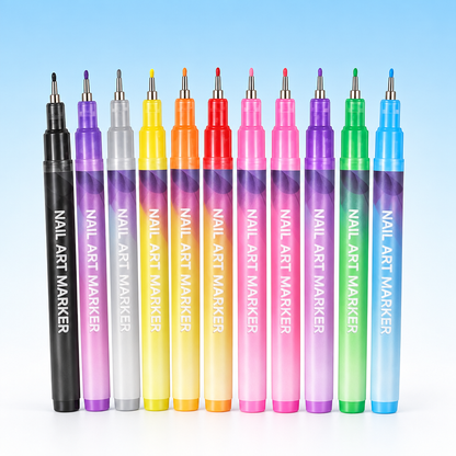 MIVORA Nail Art Markers in alle kleuren
