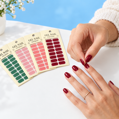 MIVORA NailRomance gelnagelstickers aanbrengen