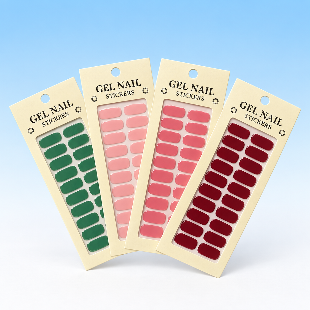 MIVORA NailRomance gelnagelstickers in vier kleuren