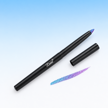 MIVORA glitter eyeliner potlood met kleurstaal