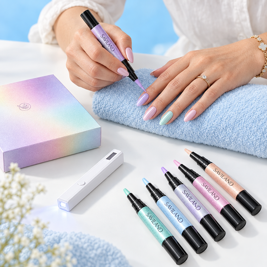Nagels lakken met de MIVORA NailGlow Studio Set
