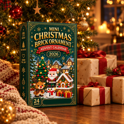 Adventkalender Bouwset als cadeau onder de kerstboom