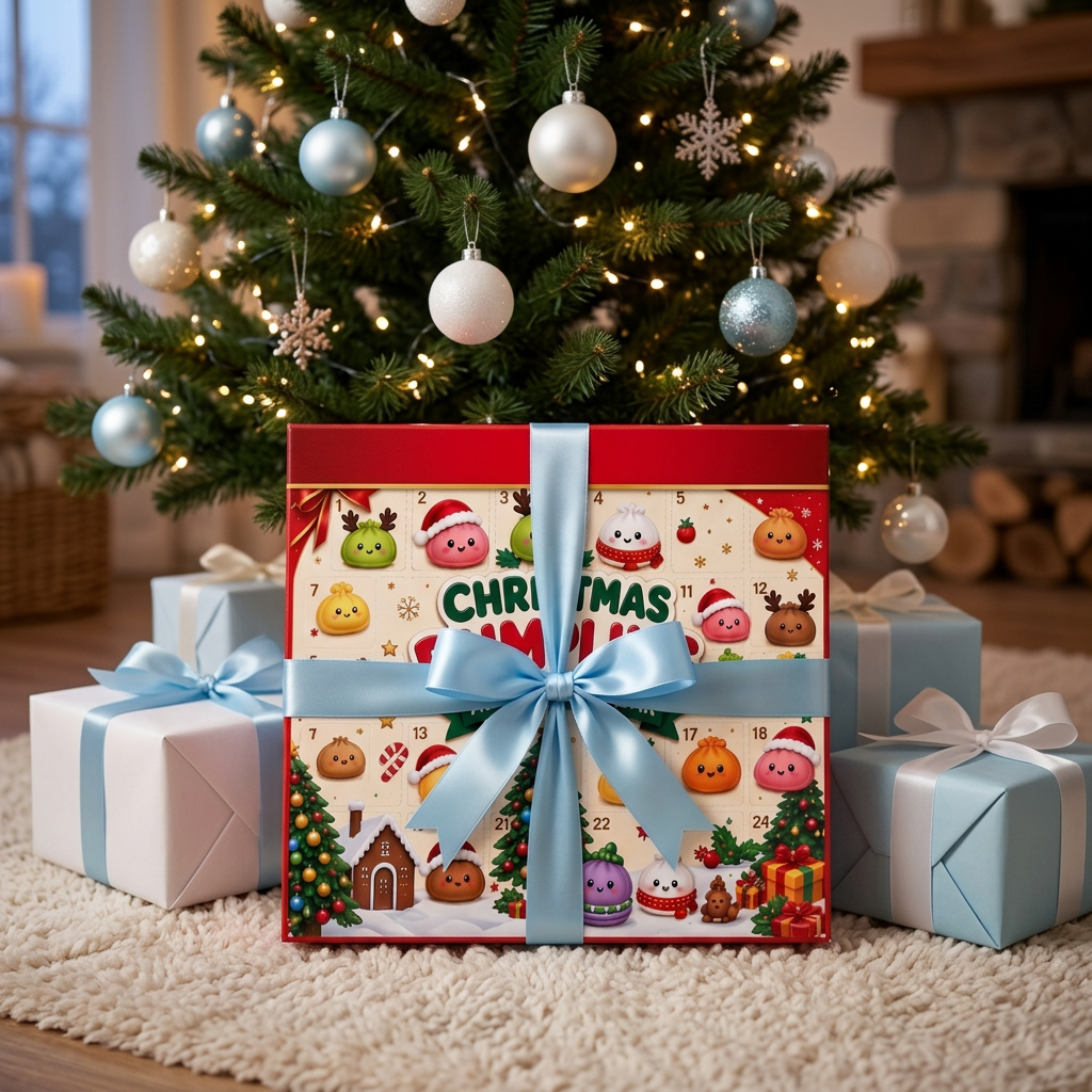 Adventskalender als cadeau onder de kerstboom
