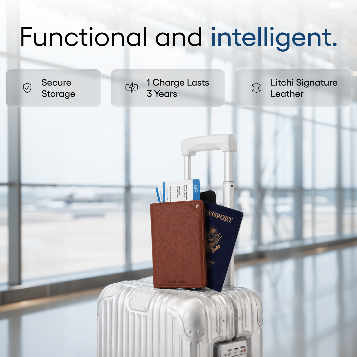 MI'VORA TravelTrace™ Paspoorthoes | Nooit meer je paspoort kwijt