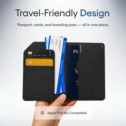 MI'VORA TravelTrace™ Paspoorthoes | Nooit meer je paspoort kwijt