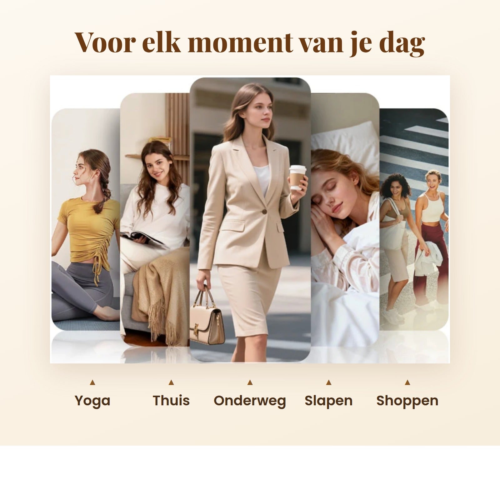 Strapless bh voor yoga, thuis, onderweg, slapen en shoppen
