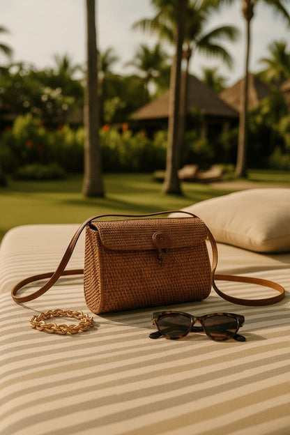 MI’VORA Nusa Lembongan Rotan Tas uit Bali