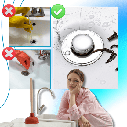 Odor Isolation Pop Up Sink Stopper