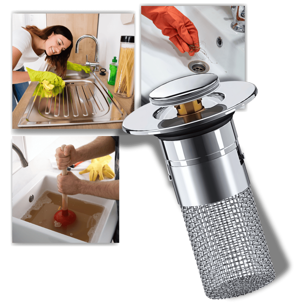 Odor Isolation Pop Up Sink Stopper