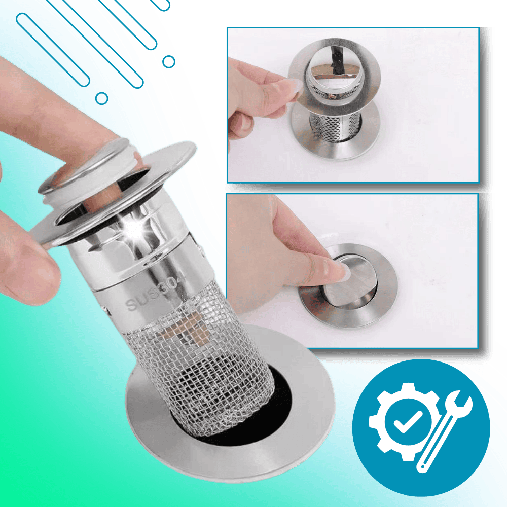 Odor Isolation Pop Up Sink Stopper