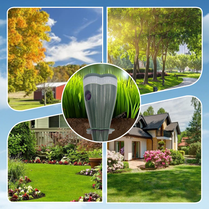 🔥New Arrival 2026🔥 Solar Powered Waterproof Screw Mole Repellent