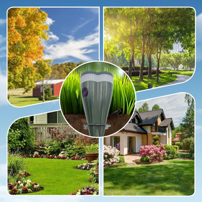 🔥New Arrival 2026🔥 Solar Powered Waterproof Screw Mole Repellent