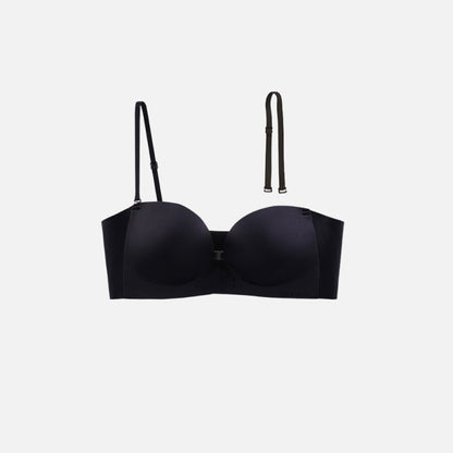 Strapless bh in zwart met afneembare bandjes – productfoto