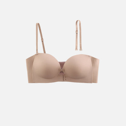 Strapless bh in huidskleur met afneembare bandjes – productfoto